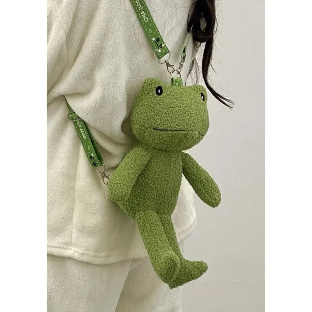 Cute Frog Avocado Backpack / New